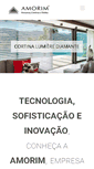 Mobile Screenshot of amorimcortinas.com.br
